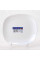  Тарілка прямокутна без вуглів мілка біла Sweet line 22x19 см Luminarc, France