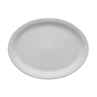  Блюдо овальное белое Ameryka 25x20 см Lubiana 0156