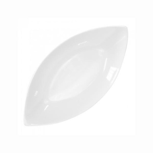  Блюдо у формі човна біле H white 25x13 см Helfer