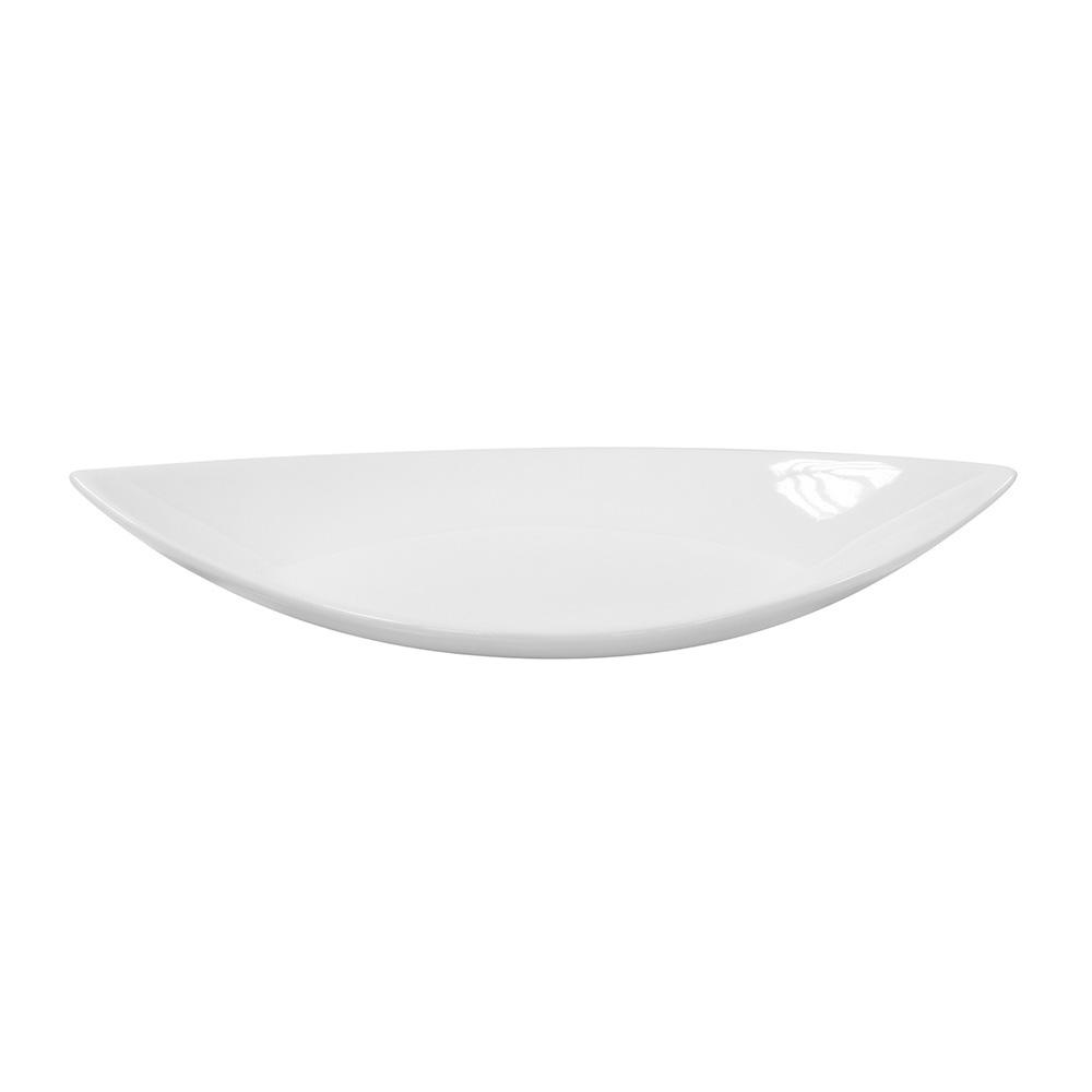  Блюдо у формі човна біле H white 30x16 см Helfer