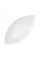  Блюдо в форме лодки белое H white 30x16 см Helfer