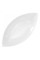  Блюдо в форме лодки белое H white 36x18 см Helfer