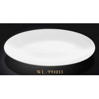  Тарелка круглая без поля мелкая белая White 20 см Wilmax WL-991013 / A