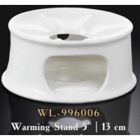  Подставка для подогрева чайника белая White 13x6 см Wilmax WL-996006 / A