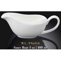  Соусник класичний білий White 100 мл Wilmax WL-996014 / A