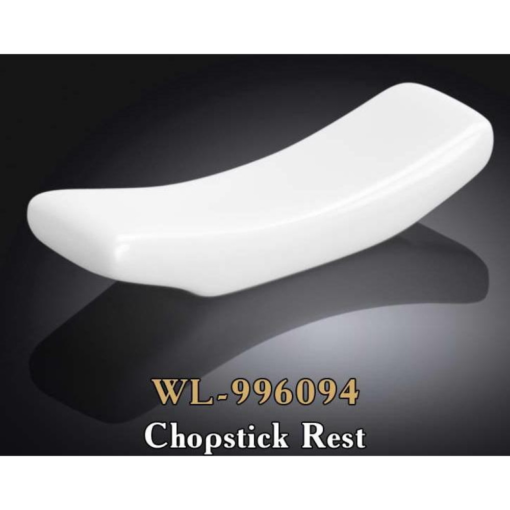  Підставка для паличок кісточка біла White 6x2x1 см Wilmax WL-996094 / A
