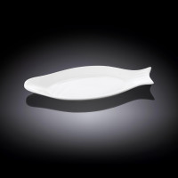  Блюдо у формі риби біле White 46x22 см Wilmax WL-992009 / A