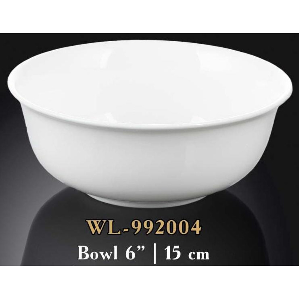  Миска універсальна біла White 650 мл 15 см Wilmax WL-992004 / A