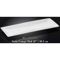  Блюдо прямокутне біле White 30x12 см Wilmax WL-992015 / A