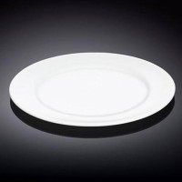 Тарілка кругла мілка біла White 18 см Wilmax WL-991005 / A