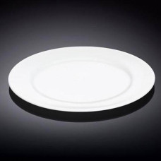  Тарілка кругла мілка біла White 18 см Wilmax WL-991005 / A