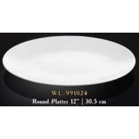  Блюдо кругле біле White 30 см Wilmax WL-991024 / A