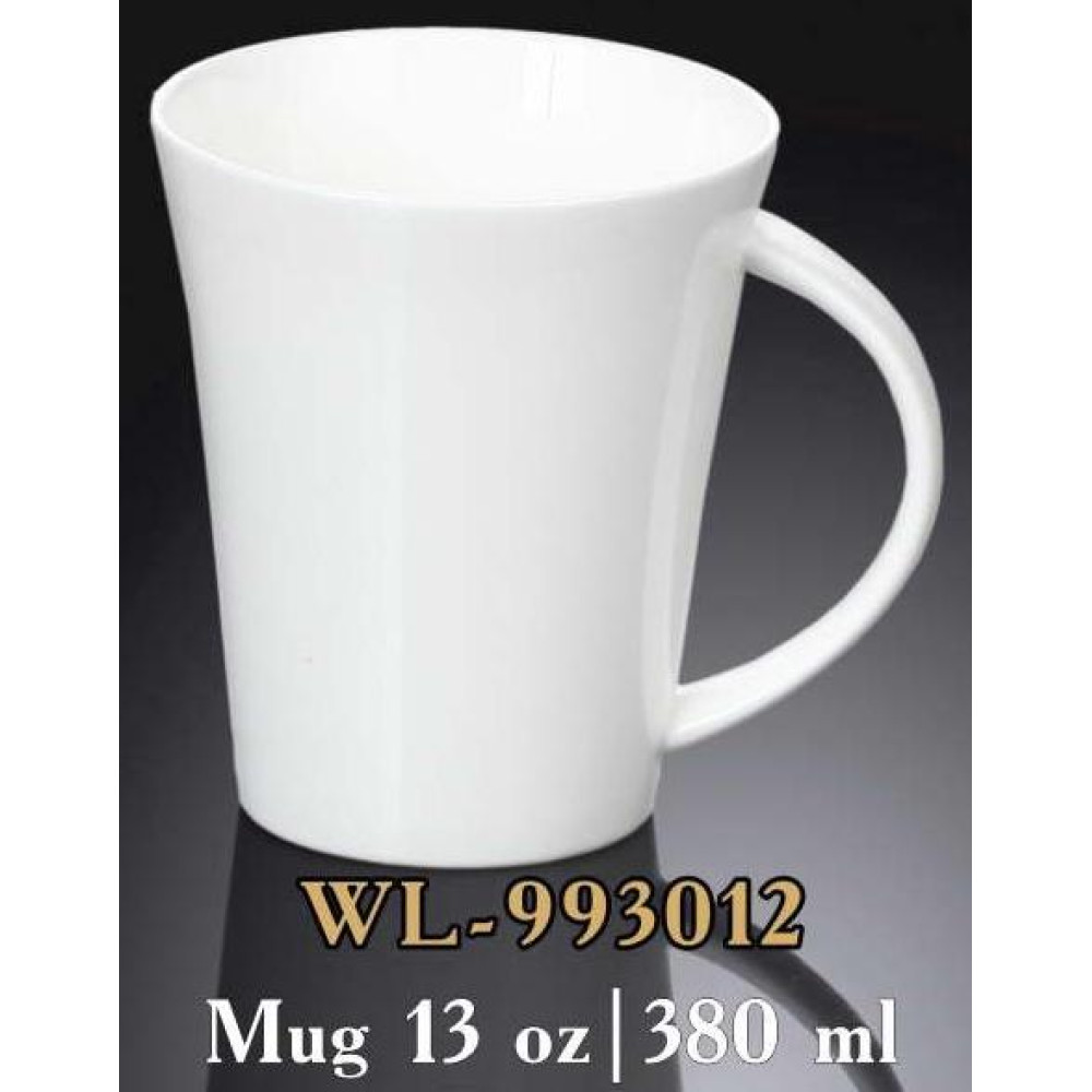  Кухоль конус білий White 350 мл Wilmax WL-993012 / A