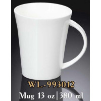  Кухоль конус білий White 350 мл Wilmax WL-993012 / A