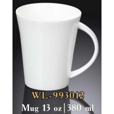  Кухоль конус білий White 350 мл Wilmax WL-993012 / A
