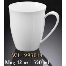  Кухоль білий White 350 мл Wilmax WL-993014 / A