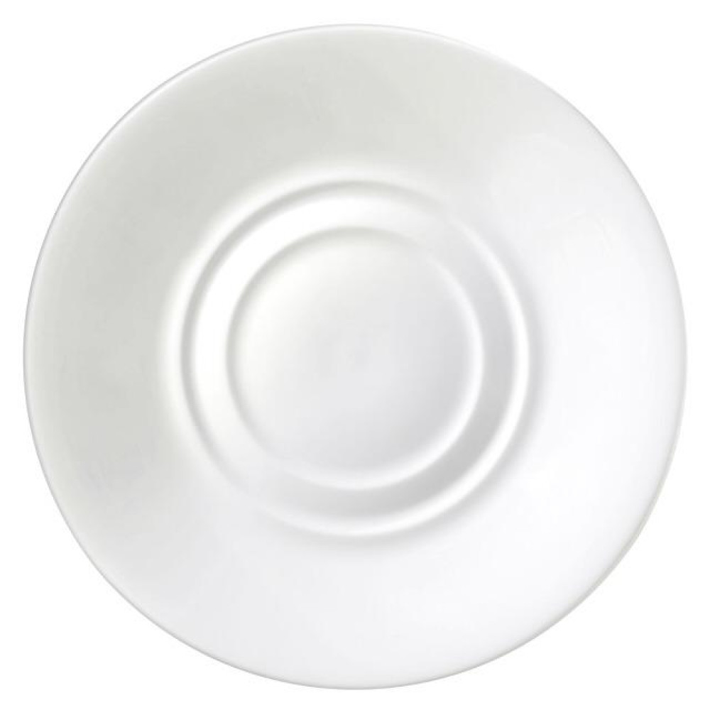  Блюдце під чашку універсал біле White 14 см Wilmax WL-996099 / A