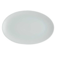  Блюдо овальне без поля біле Elara 35x26 см FoREST 730789