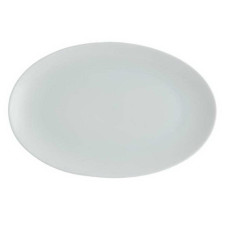  Блюдо овальне без поля біле Elara 35x26 см FoREST 730789