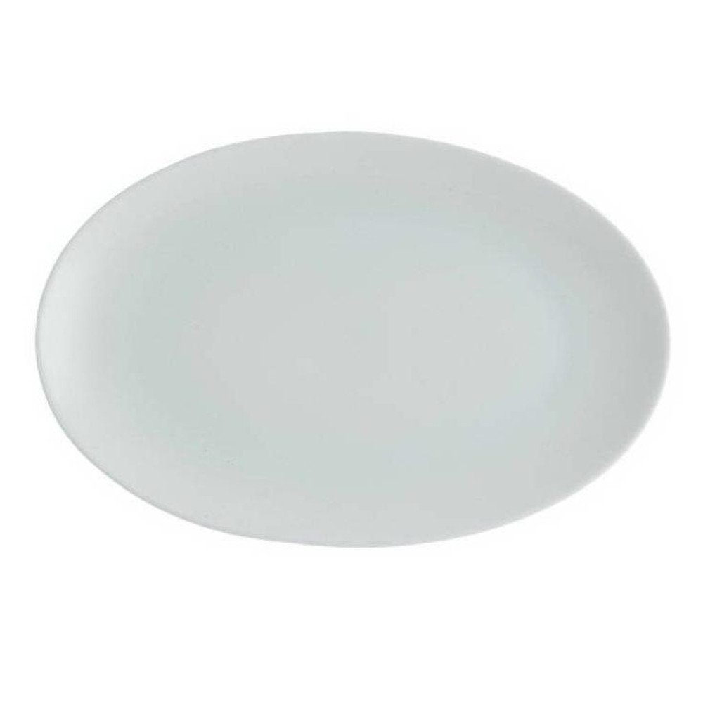  Блюдо овальне без поля біле Elara 31x22 см FoREST 730788