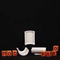  Підставка для паличок біла Classic Alt porcelain