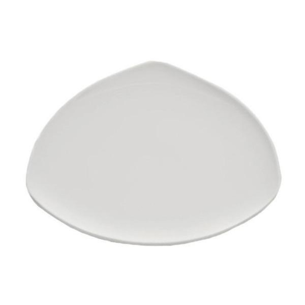  Блюдо трикутне біле Classic 30 см Alt porcelain