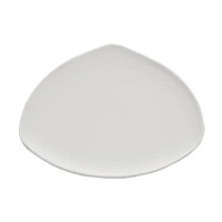  Блюдо треугольное белое Classic 30 см Alt porcelain