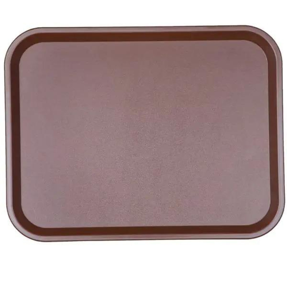  Піднос прямокутний коричневий Таця 46x36 см FoREST 594180