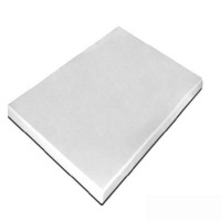  Плита разделочная белая Board plastic 40 45x30x4 см Noname