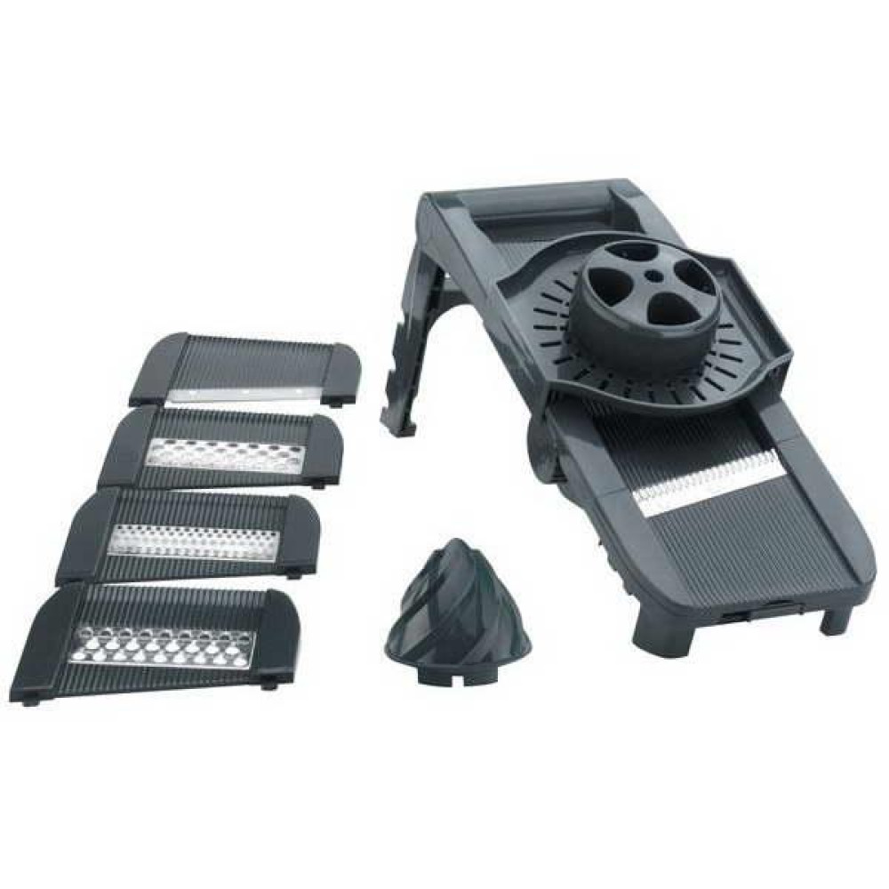  Овочерізка мандолина з 5 насадками Mandolina 35x14x8 см Lacor 60331