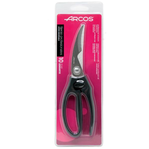 Ножницы кухонные с выямкой на лезвии черные ручки Ecopro 21 см Arcos 539100