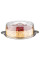  Блюдо круглое с крышкой Polycarbonate 30x11 см APS 00065