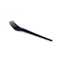  Вилка фуршетная черная Fork 10 см ШвидкоFF