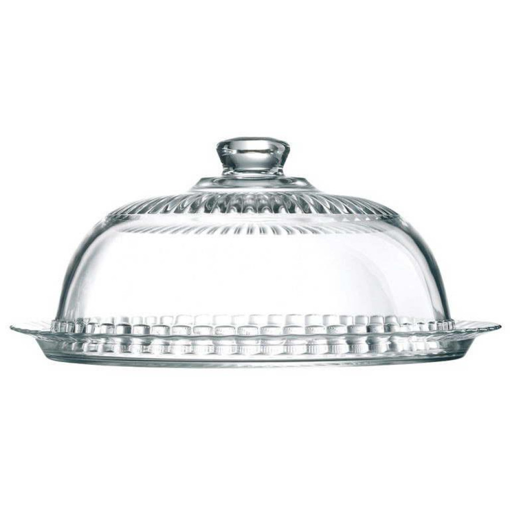  Блюдо кругле з кришкою Fromage 32x16 см Luminarc