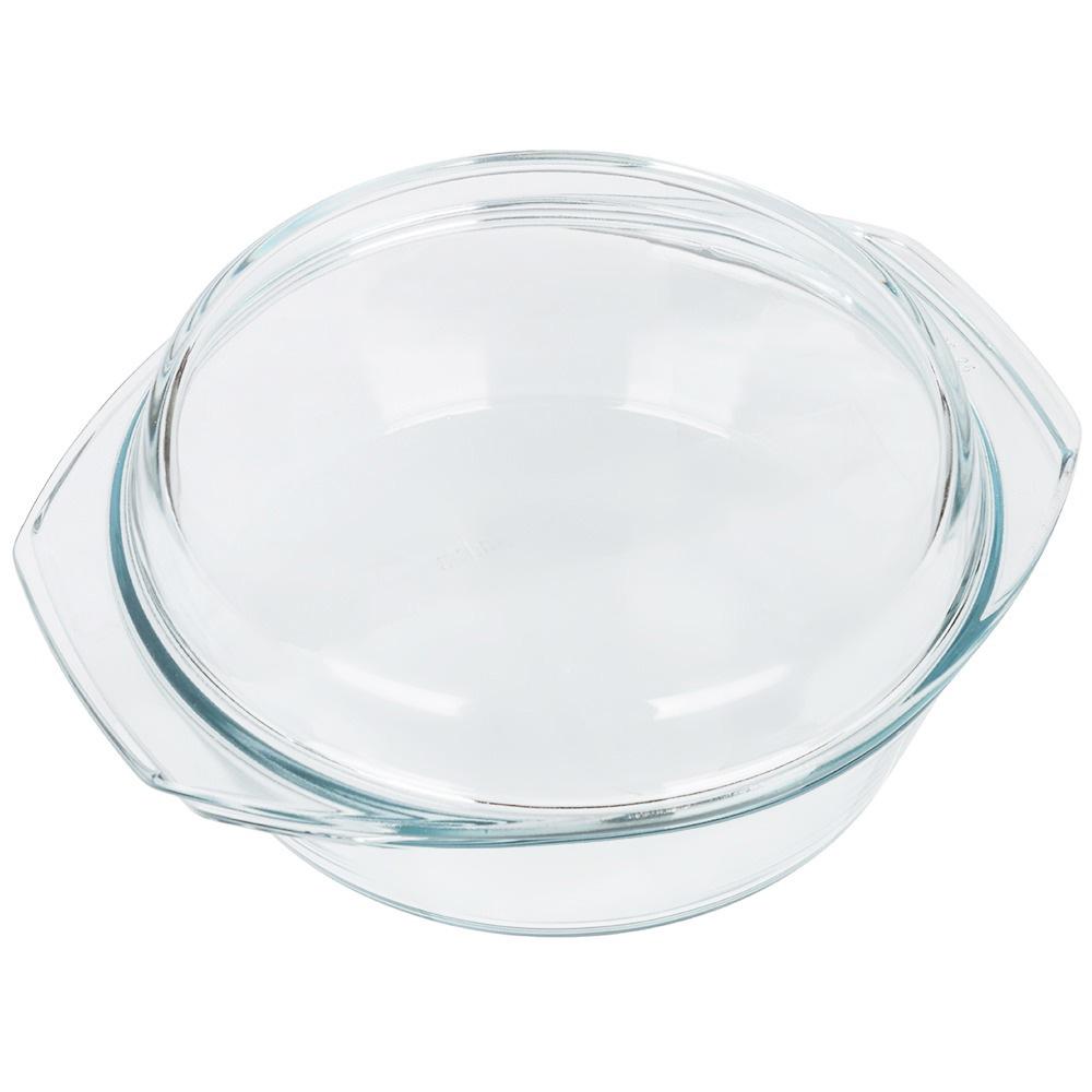  Каструля з кришкою у формі лотка для запікання кругла Classic 2,0 л 22x10 см Simax s6026-6036