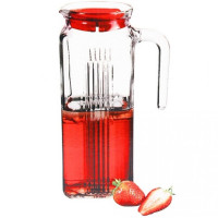  Глечик з кришкою пластиковою Frigo 1 л Pasabahce 80050