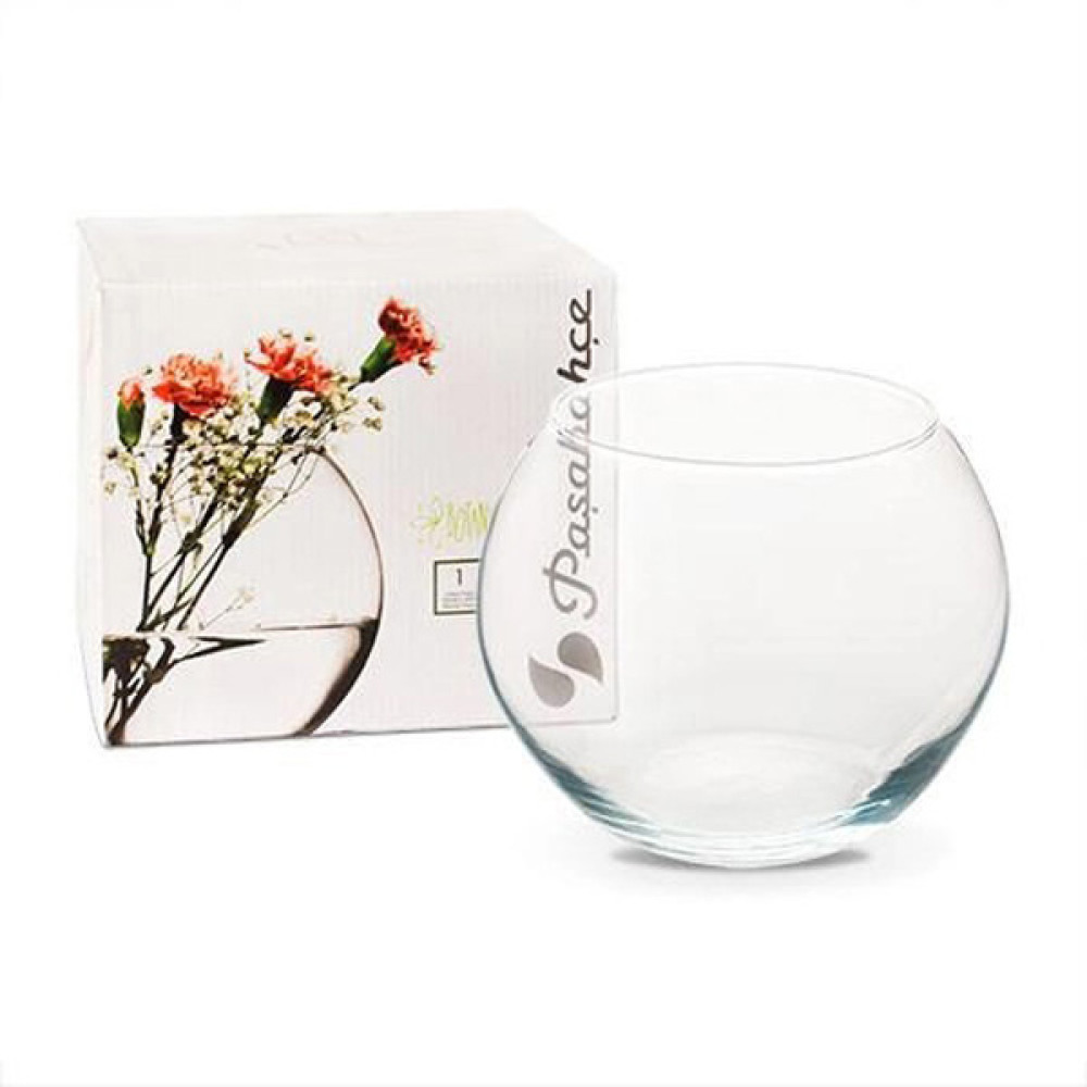  Ваза для квітів куля Flora 16 см Pasabahce 45068