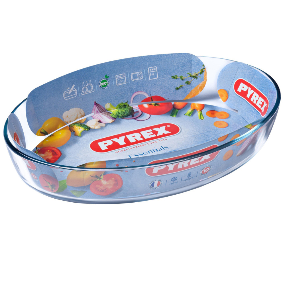  Форма для запікання та подачі овальна Essentials 3 л 35x24x6 см Pyrex, ARC international 346B000