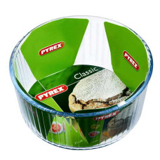  Форма для запікання та подачі кругла з рифленим бортом Bake and enjoy 2,5 л 21x10 см Pyrex, ARC international 833B000