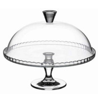  Блюдо круглое на ножке с крышкой Pateiseri 32x13 см Pasabahce 95200