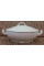  Картофельница с крышкой белая Rococo 1,7 л Cmielow