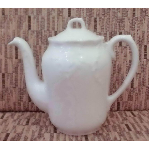  Кавник з кришкою білий Rococo 600 мл Cmielow