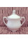  Цукорниця з кришкою біла Rococo 250 мл Cmielow