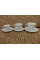  Чашка для кави біла Rococo 100 мл Cmielow