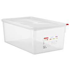  Гастроємність 1/1 з кришкою GN п-пропілен 28 л 530x325x200 мм Araven 3038