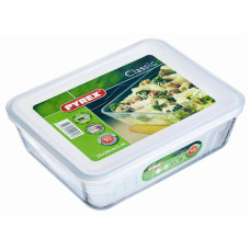  Форма для приготування та зберігання прямокутна з кришкою Cook and freez 4,0 л 27x23 см Pyrex, ARC international 244P000
