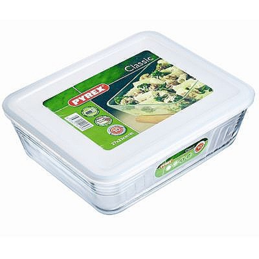  Форма для приготування та зберігання прямокутна з кришкою Cook and freez 1,5 л 22x17 см Pyrex, ARC international 242P000