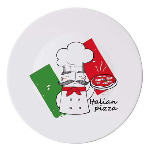 Блюдо кругле без поля для піци Piatti pizza 33 см Bormioli Rocco 419320-754