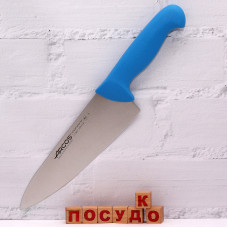  Ніж кухарський, шеф синя ручка 2900 20 см Arcos 290723