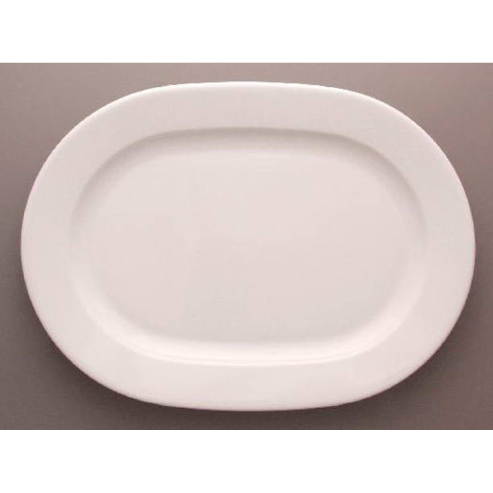  Блюдо овальне біле Wersal 28x20 см Lubiana 2257lu